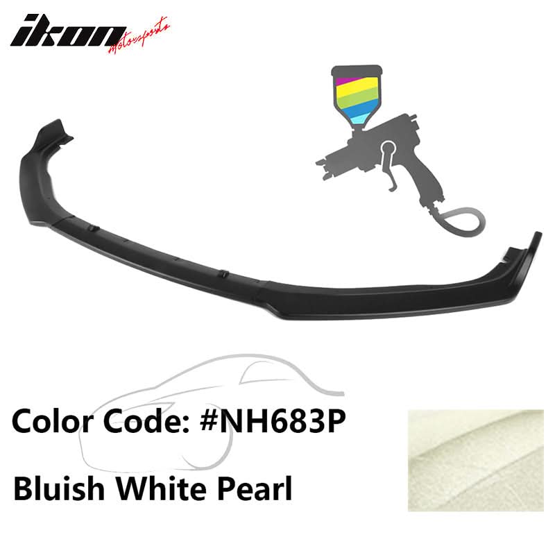 2018-2020 Honda Accord OE Style Front Bumper Lip 3PC PP