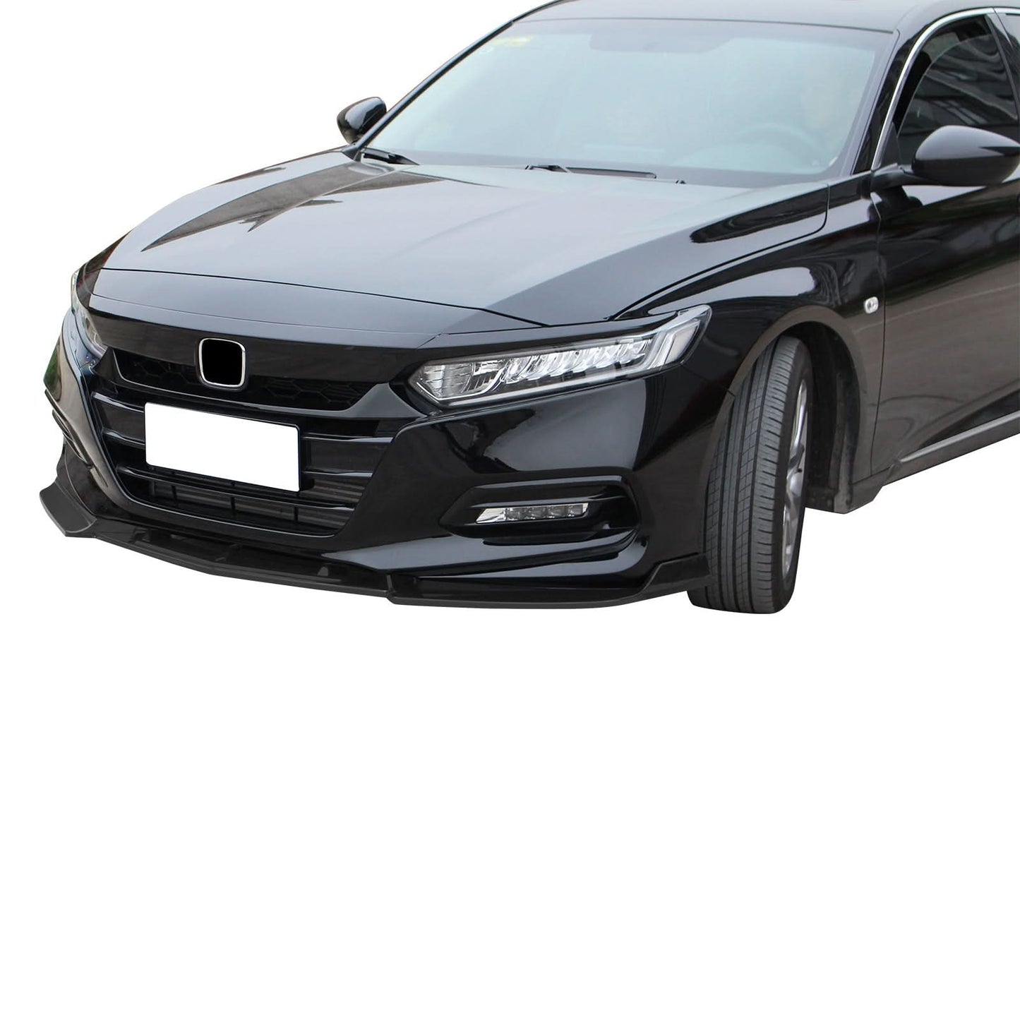 2018-2021 Honda Accord IKON V2 Style Front Bumper Lip PP