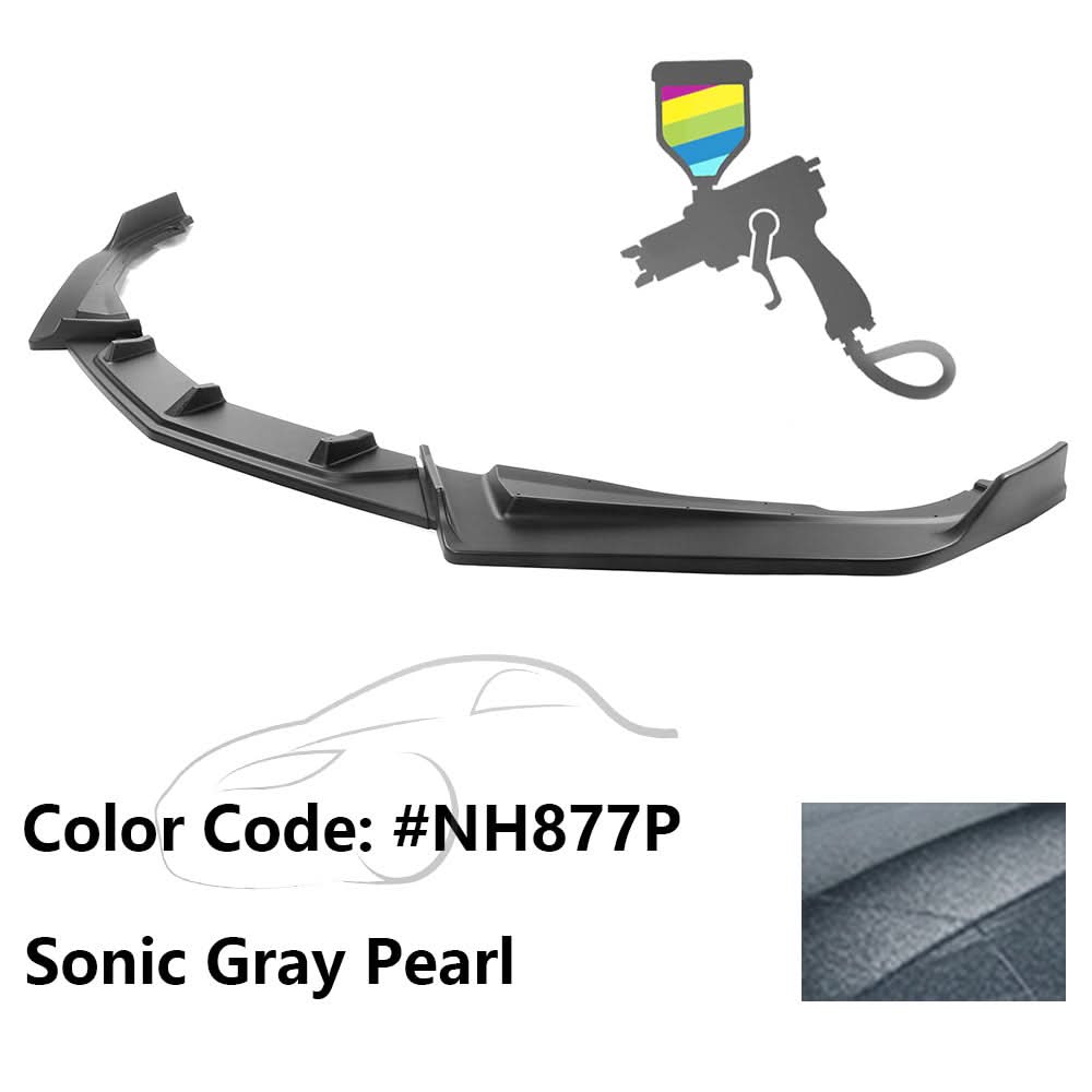 2018-2021 Honda Accord IKON V2 Style Front Bumper Lip PP