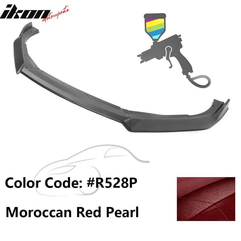 2018-2021 Honda Accord 10th IKON V3 Front Bumper Lip PP