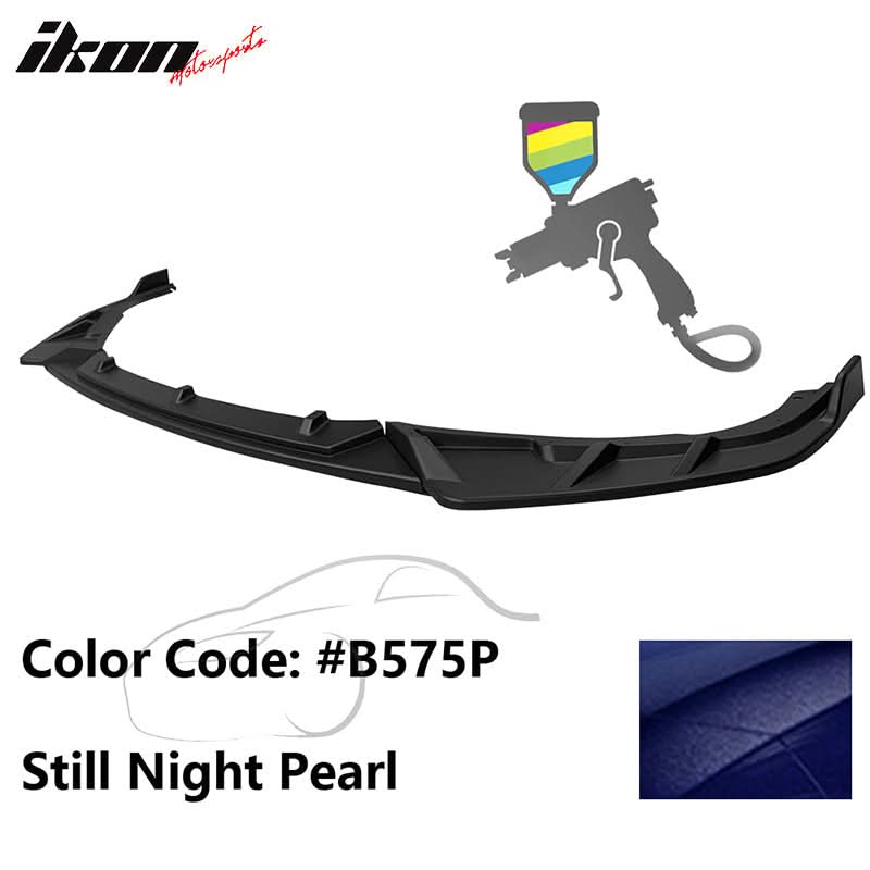 2021-2022 Honda Accord IKON V3 Front Bumper Lip PP
