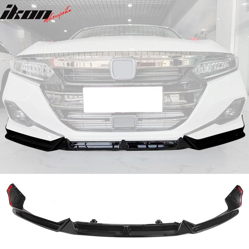 Front Bumper Lip Spoiler for 2021-2022 Honda Accord 3PC