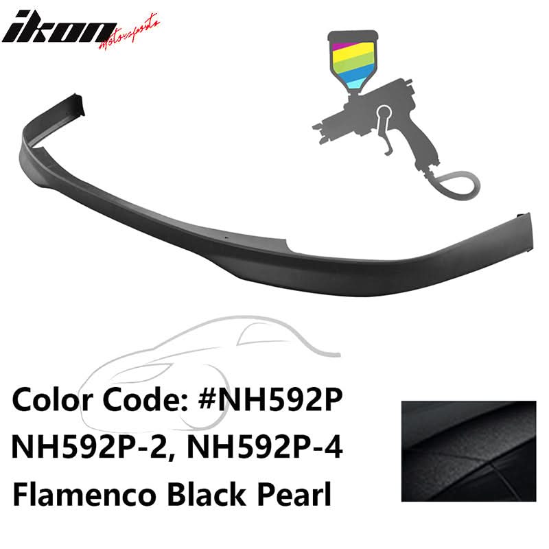 1998-2000 Honda Accord Coupe 2DR T-R Style Painted Front Bumper Lip PP