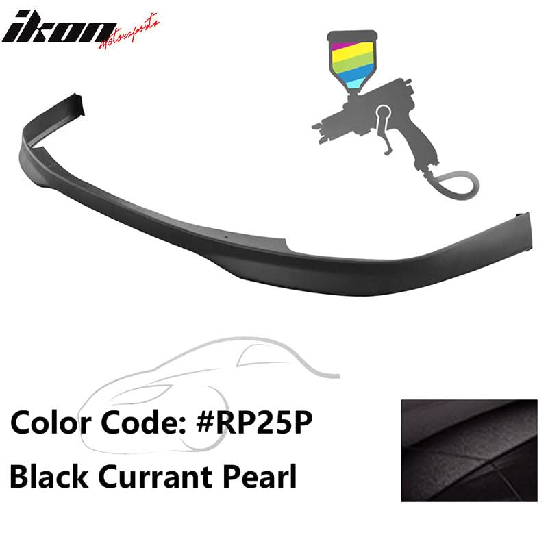 1998-2000 Honda Accord Coupe 2DR T-R Style Painted Front Bumper Lip PP