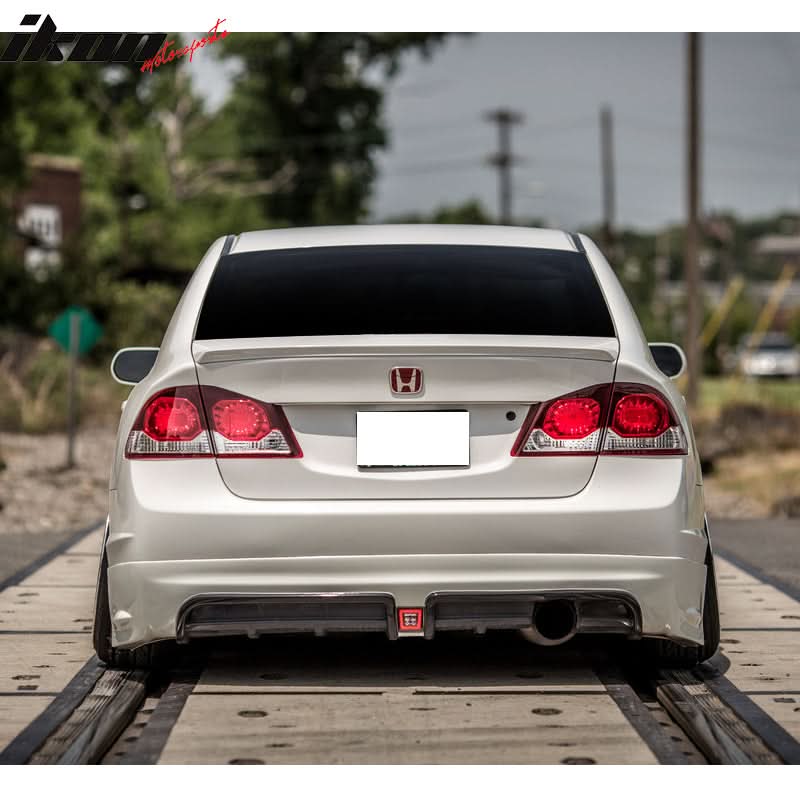 2006-2008 Honda Civic MUG Front Lip Rear Lip PU PP 3rd Brake Light