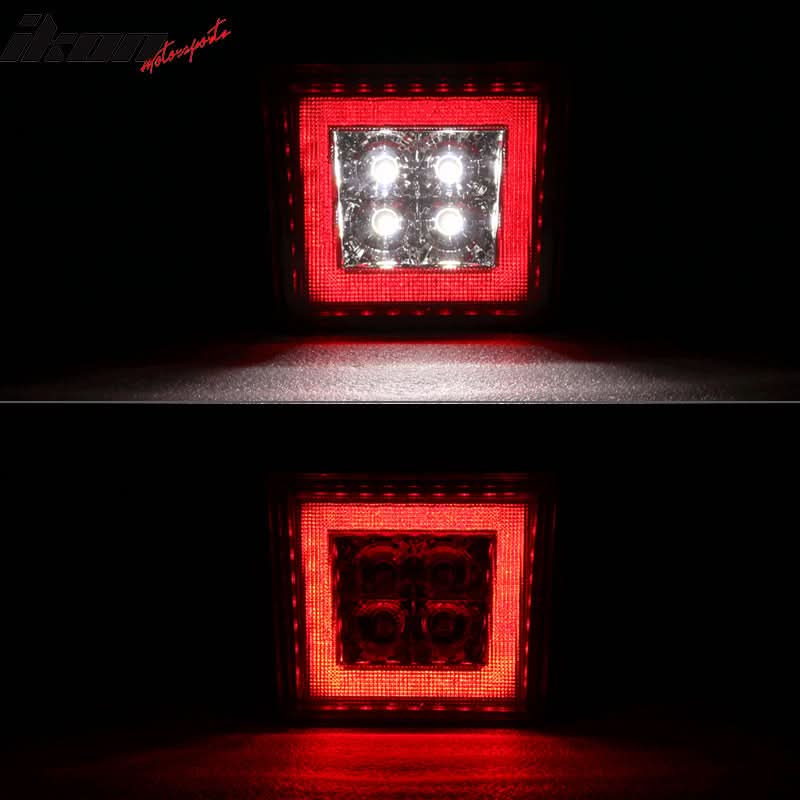 2009-2011 Honda Civic Mugen Front Rear Lip PU PP 3RD LED Brake Lamp