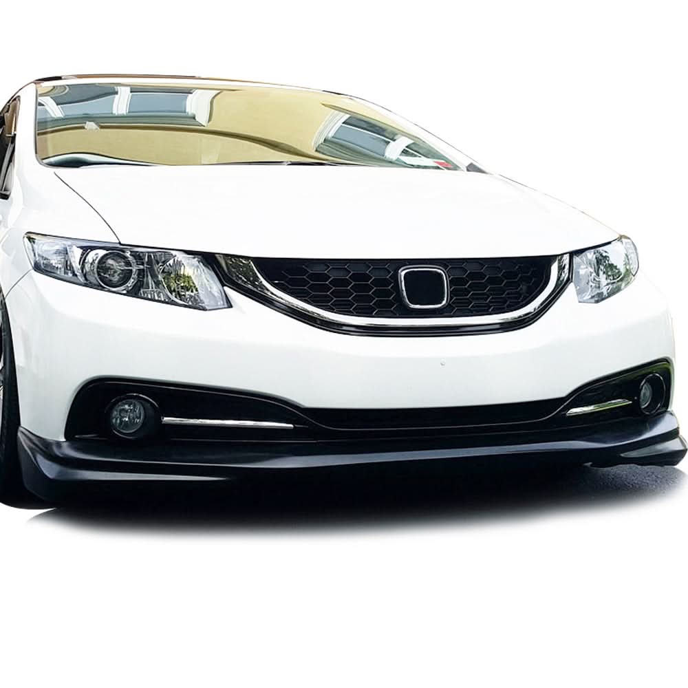 2013-2015 Honda Civic Sedan 4DR Front Bumper Lip Chin Spoiler PU