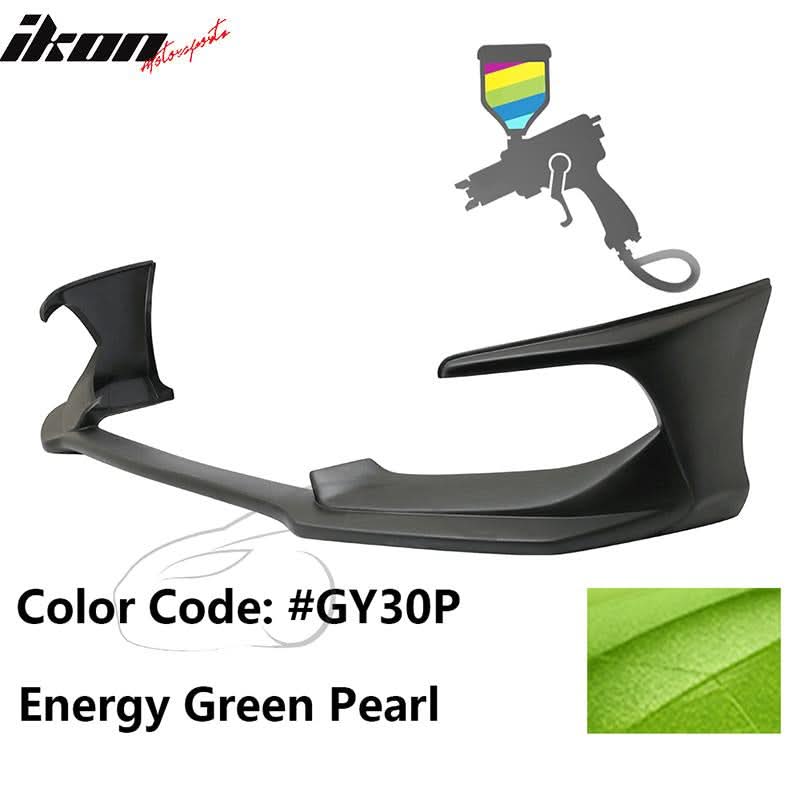 2016-2018 Honda Civic Coupe Sedan AVS Style Painted Front Bumper Lip