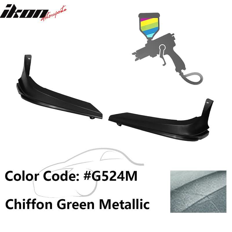 2019-2021 Honda Civic 10TH Gen Modulo Style Front Bumper Lip Splitters