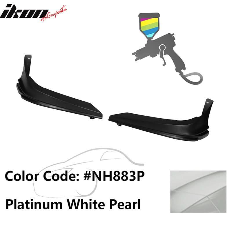 2019-2021 Honda Civic 10TH Gen Modulo Style Front Bumper Lip Splitters