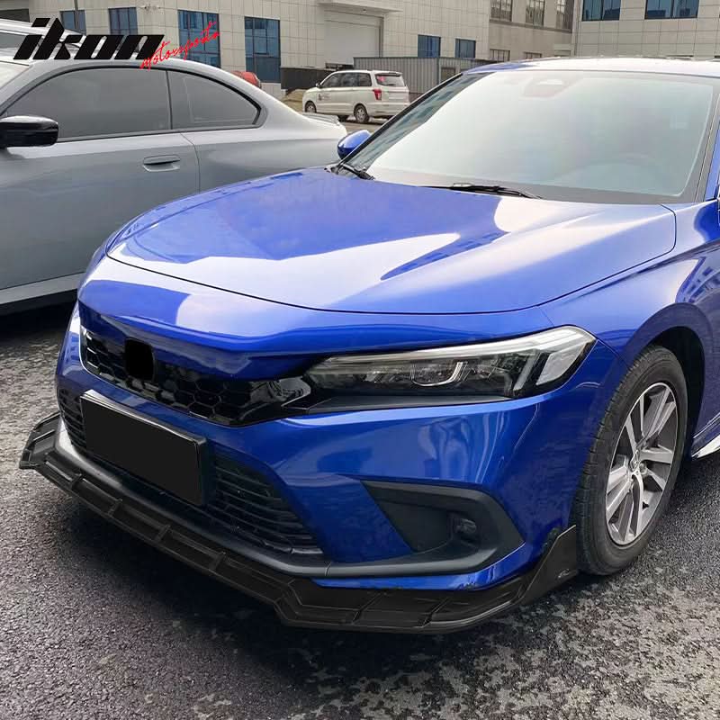 2022-2024 Civic FE-C Style Matte Black Bodykit (Front Rear Trunk Side)