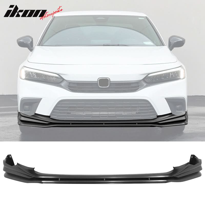 2022-2024 Honda Civic Sedan Hatchback Front Bumper Lip Painted PP
