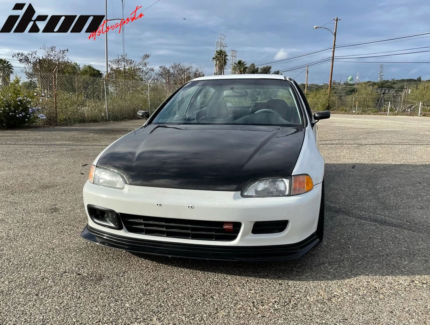 1992-1995 Honda Civic Coupe Hatchback First Molding Front Bumper Lip