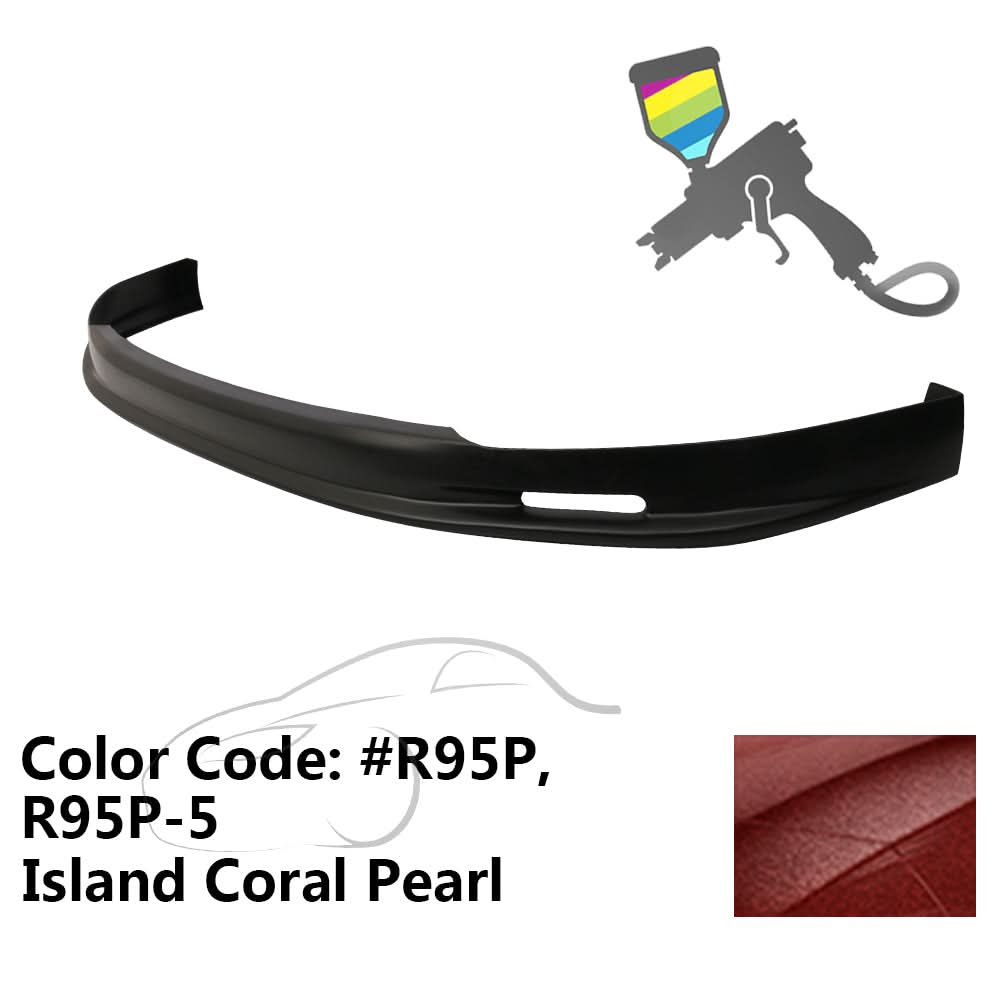 1996-1998 Honda Civic Mugen Style Front Bumper Lip Chin Spoiler PP