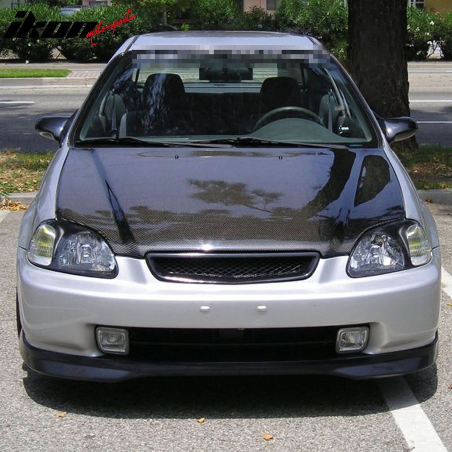 1996-1998 Honda Civic EK JDM Type R Style Front Bumper Lip PP