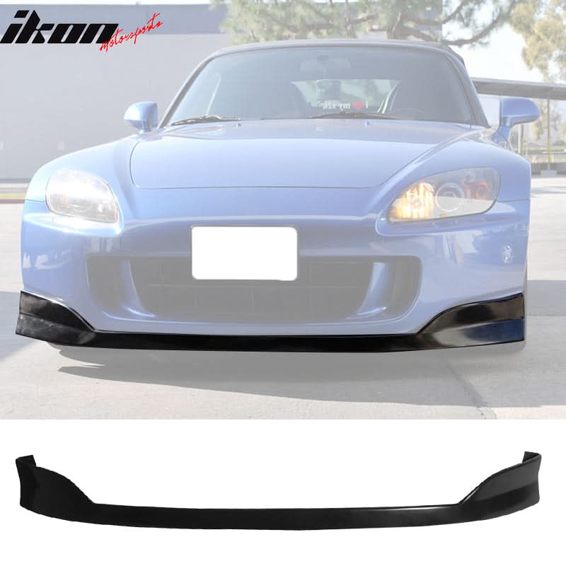 2004-2009 Honda S2000 AP2 DS Style Black Front Bumper Lip Spoiler PU