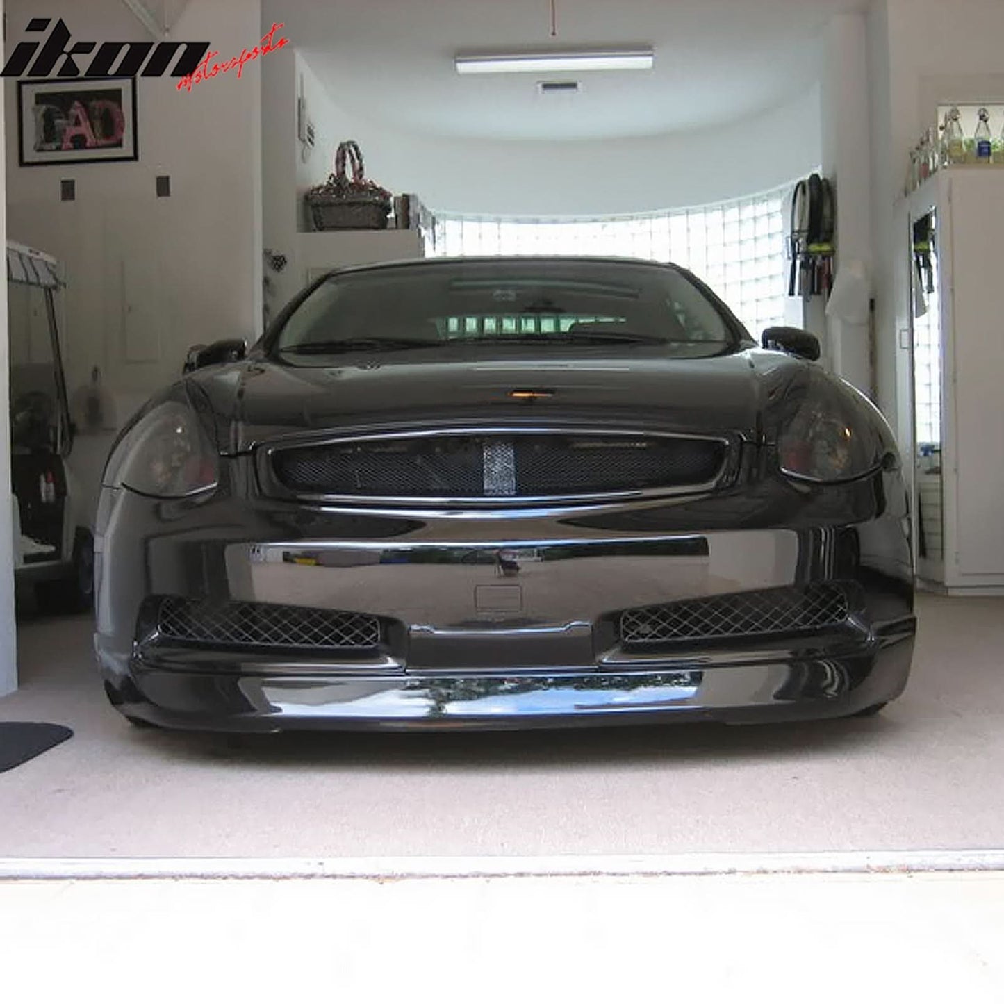 2003-2007 Infiniti G35 Coupe ING Style Front Lip Bumper Spoiler - PU