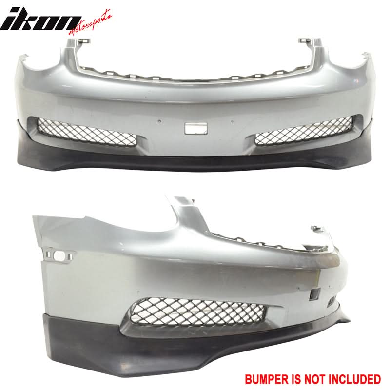 2003-2007 Infiniti G35 Coupe 2Dr EVO Front Bumper Lip Spoiler PU