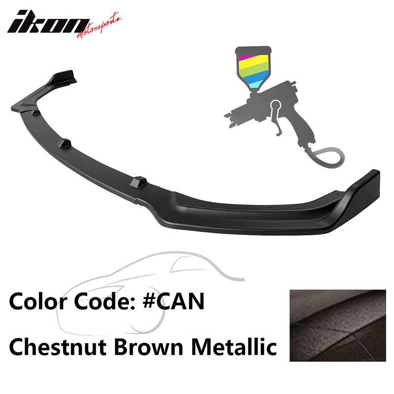 2018-2022 Infiniti Q50 Base Premium Painted Front Bumper Lip 3PC
