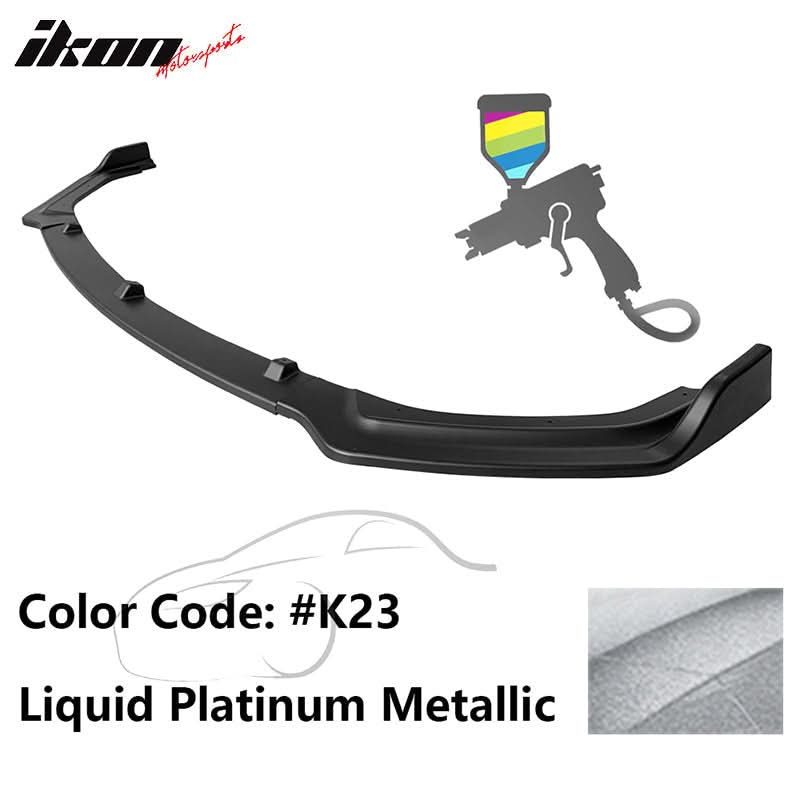 2018-2022 Infiniti Q50 Base Premium Painted Front Bumper Lip 3PC