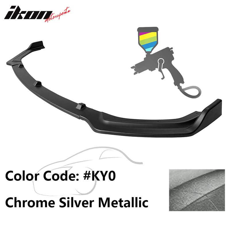 2018-2022 Infiniti Q50 Base Premium Painted Front Bumper Lip 3PC