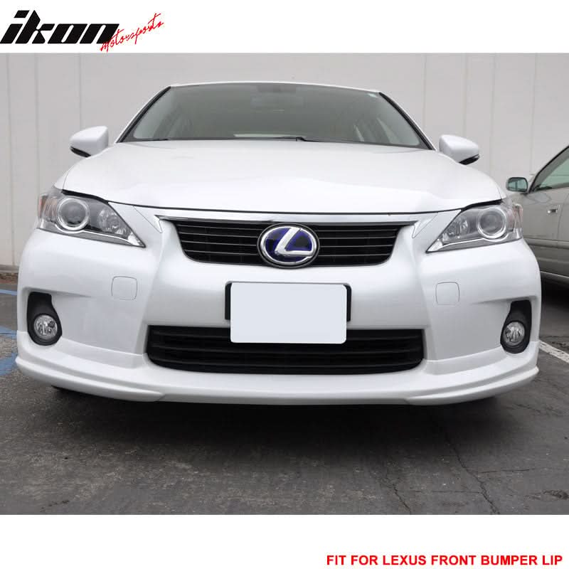 2011-2013 Lexus CT200H TM Style Front Bumper Lip Spoiler PP