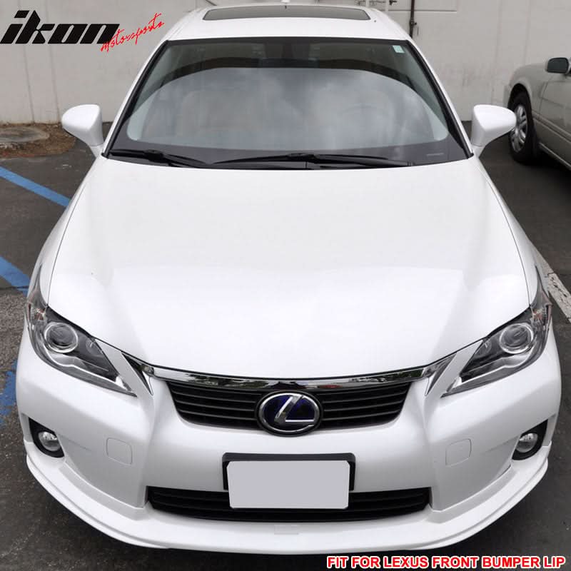 2011-2013 Lexus CT200H TM Style Front Bumper Lip Spoiler PP