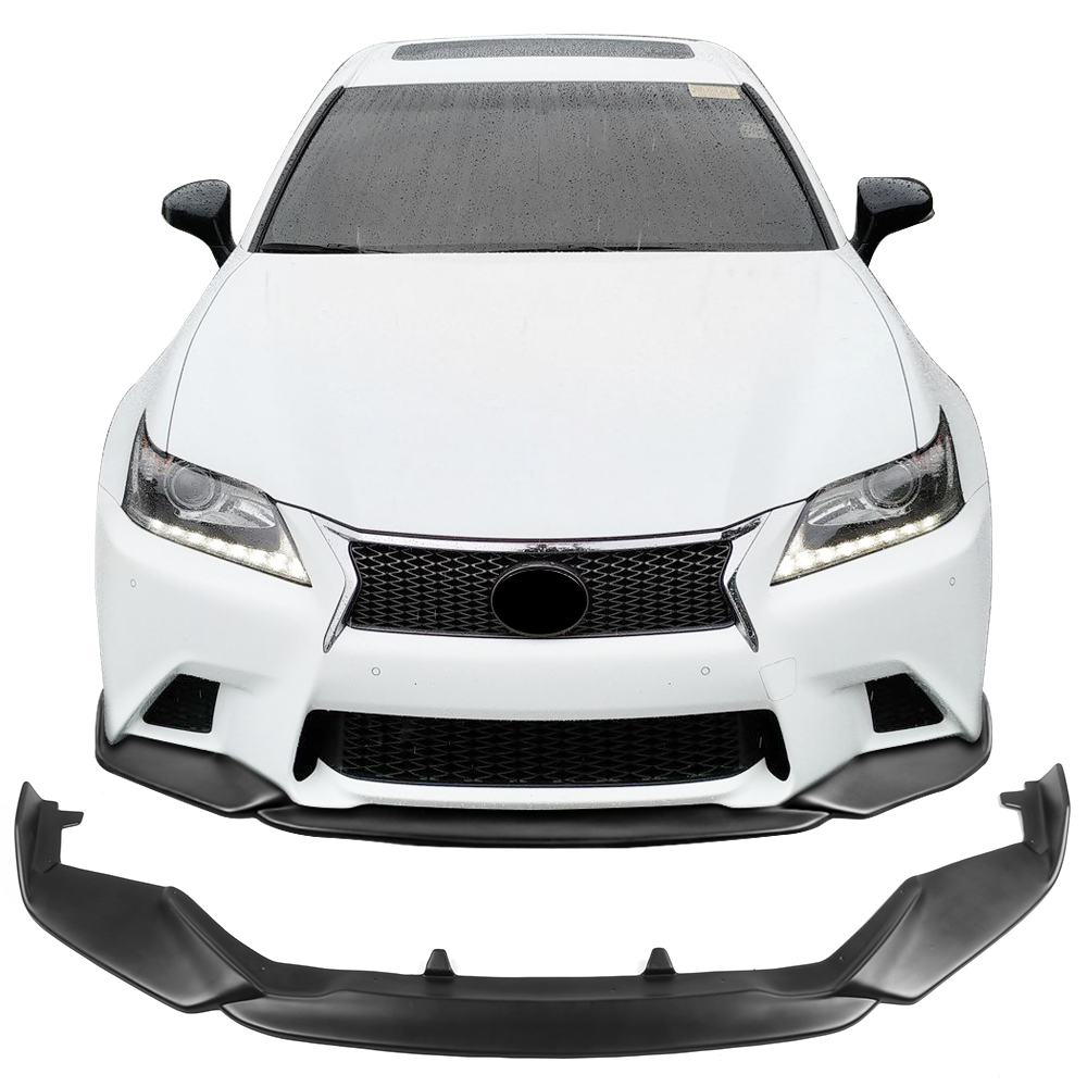 2013-2015 Lexus GS350 F Sport IKON Style Front Bumper Lip Painted PP
