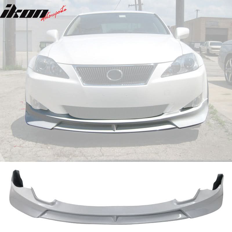 2006-2008 Lexus IS250 IS350 Paint ï¼ƒ1G1 Tungsten Pearl Front Lip PU
