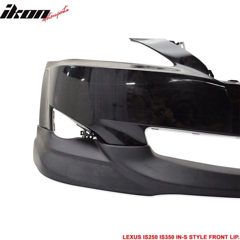 2009-2010 Lexus IS250 IS350 Sedan IN-S Front Bumper Lip Spoiler PU