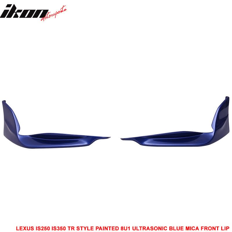 2014-2016 Lexus IS Model TR-D Style Front Bumper Lip Splitters 2PC