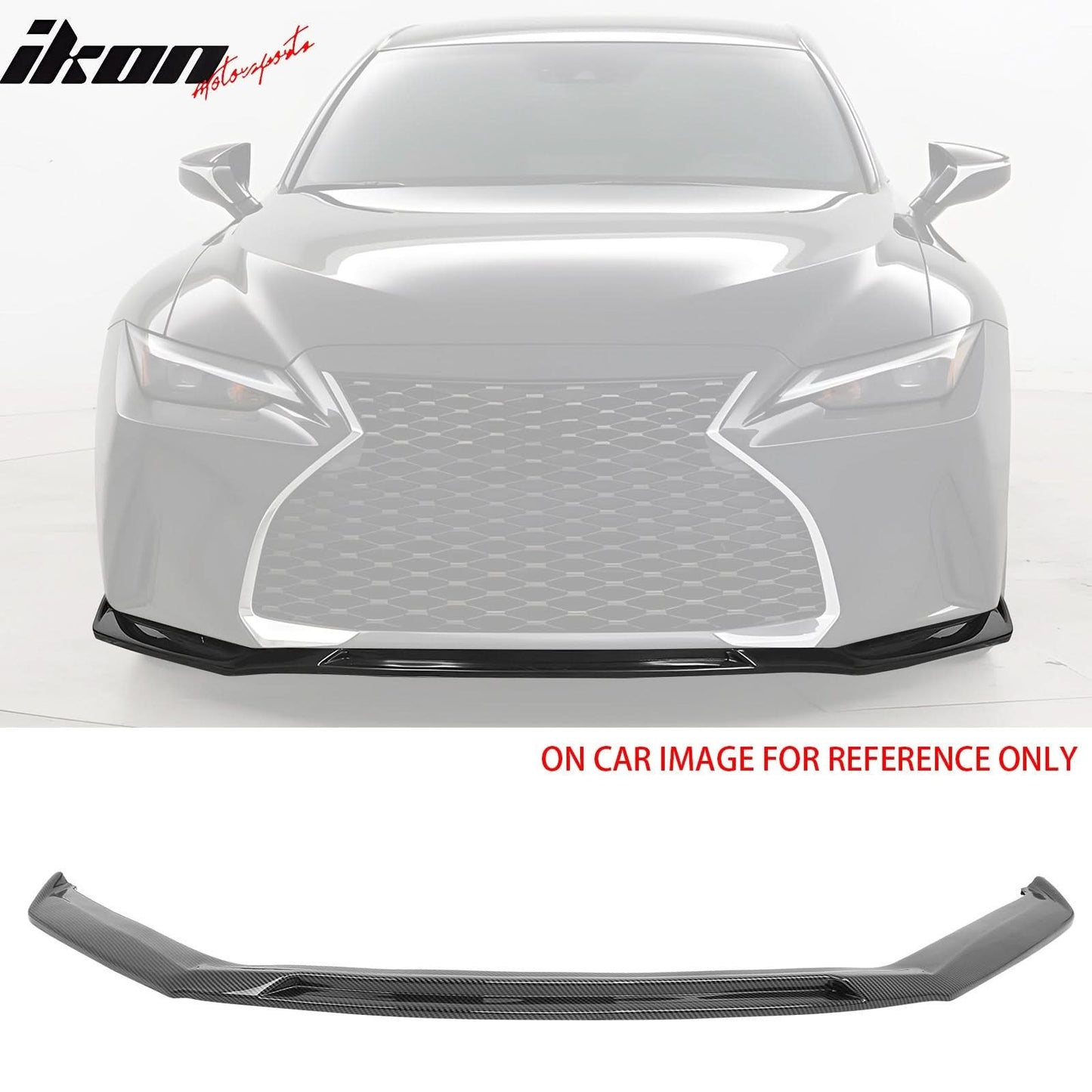 2021-2024 Lexus IS300 IS350 Front Bumper Lip ABS