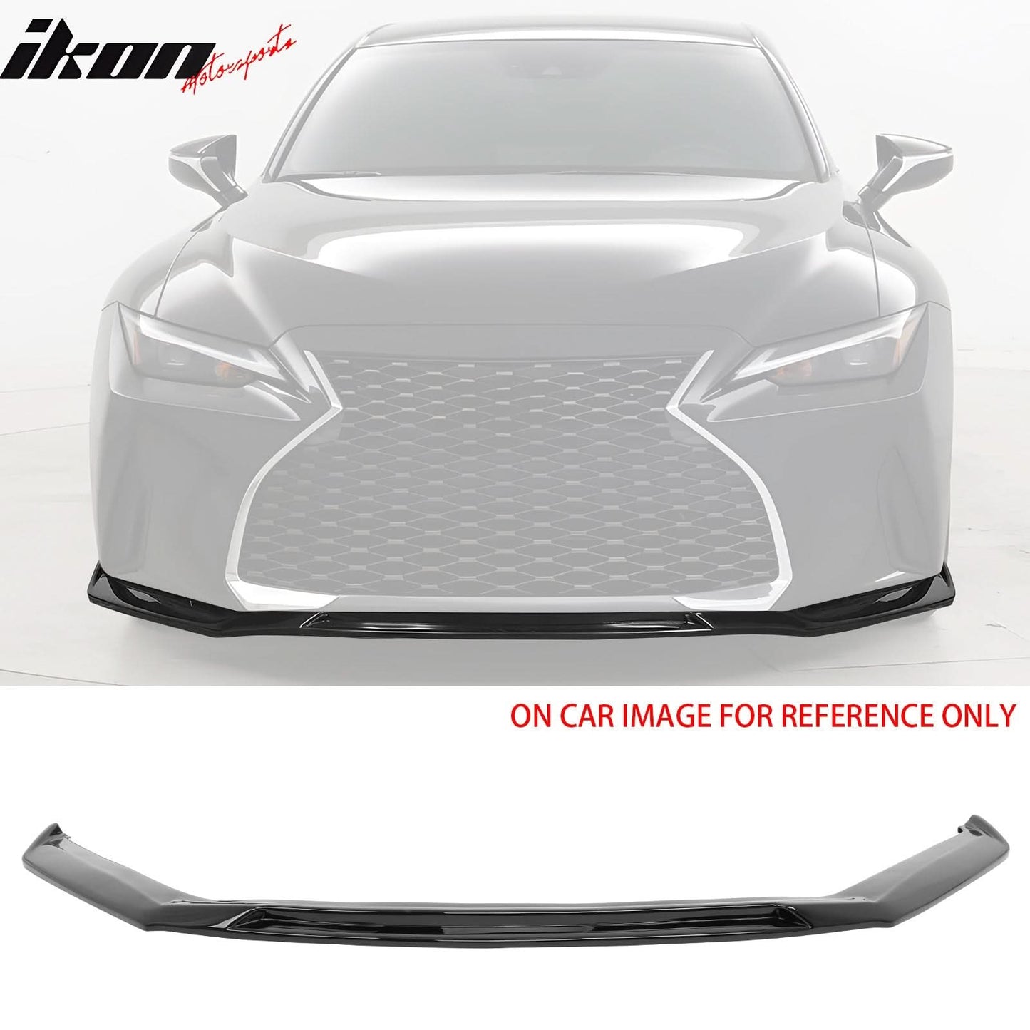 2021-2024 Lexus IS300 IS350 Front Bumper Lip ABS