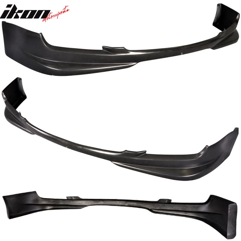 2007-2009 Mazda 3 N1 Style Unpainted Black Front Bumper Lip PU