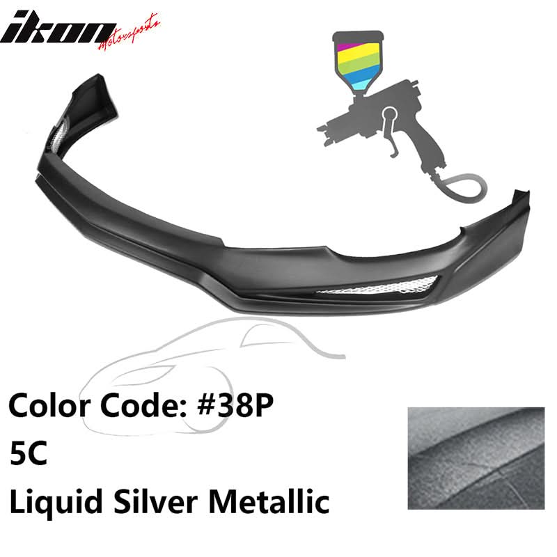 2017 Mazda 3 V3 Style Painted Front Bumper Lip Spoiler Splitter PP