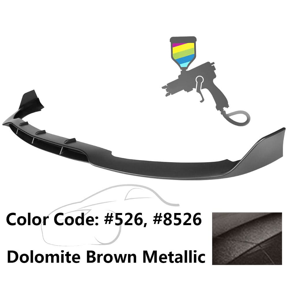 2015-2020 Benz W205 AP Style Painted Front Bumper Lip Spoiler PP