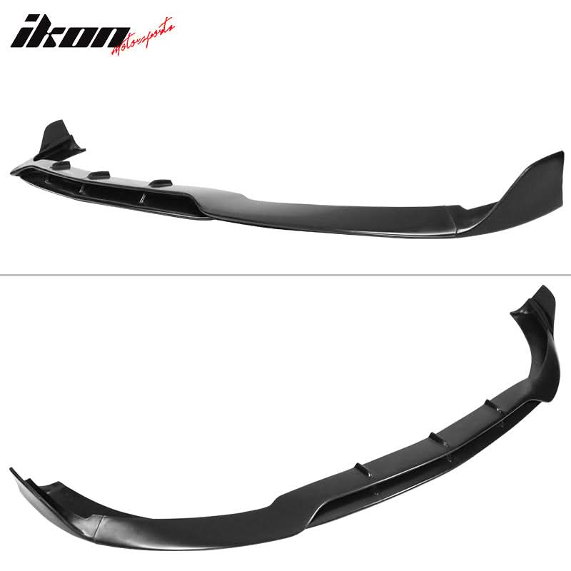 2015-2020 Benz W205 C Class C63 AMG Unpainted Black Front Bumper Lip