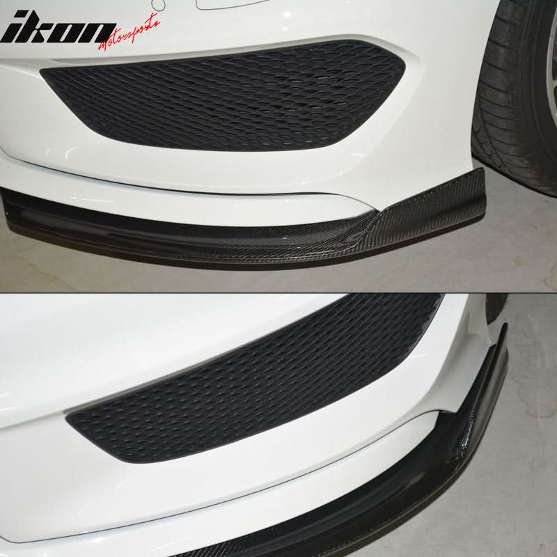 2013-2016 Benz CLA Class C117 PIE Style Front Bumper Lip Winglets