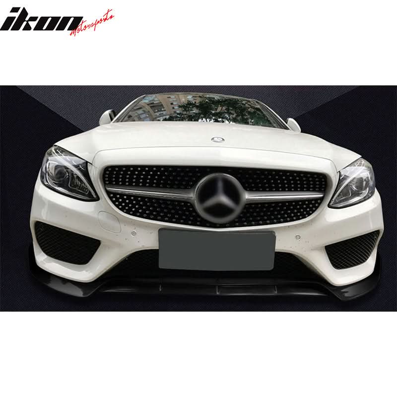 2015-2018 Benz W205 C-Class AMG B Front Lip PP