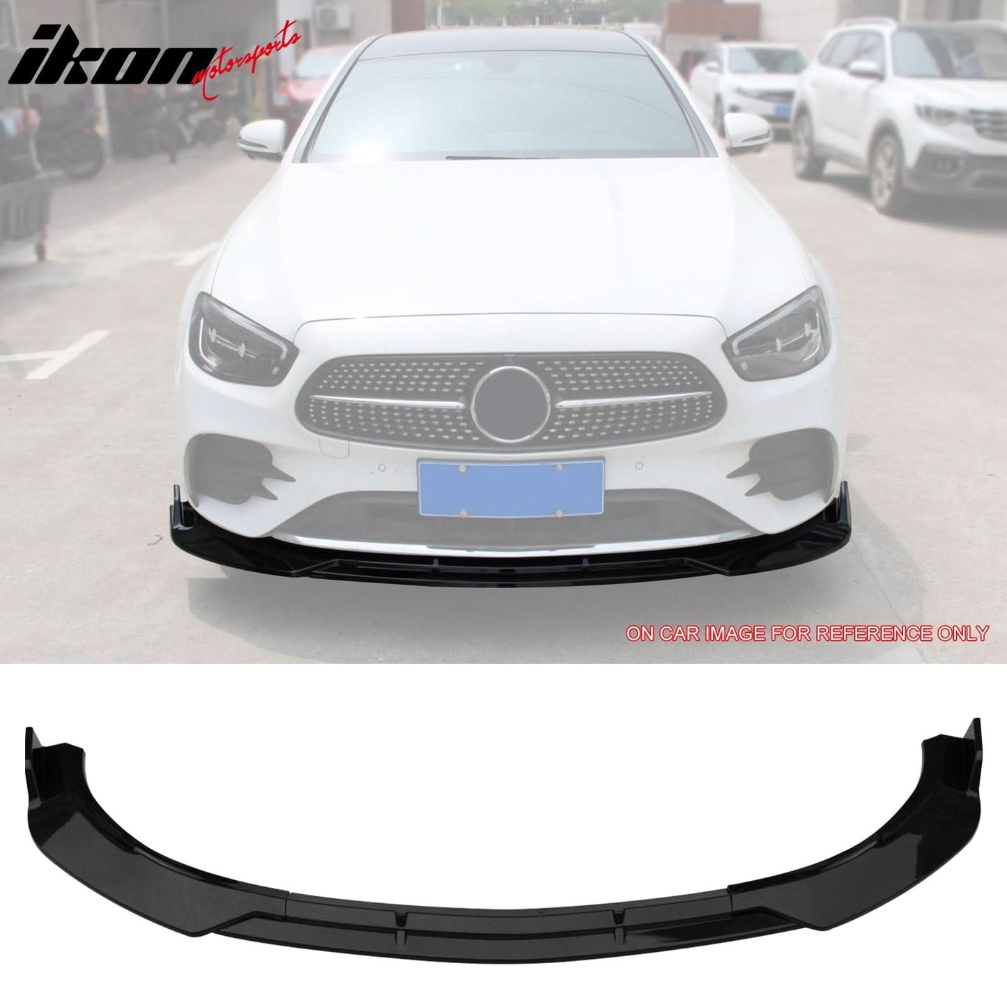 2021-2023 Benz W213 E-Class B Style Front Bumper Lip PP