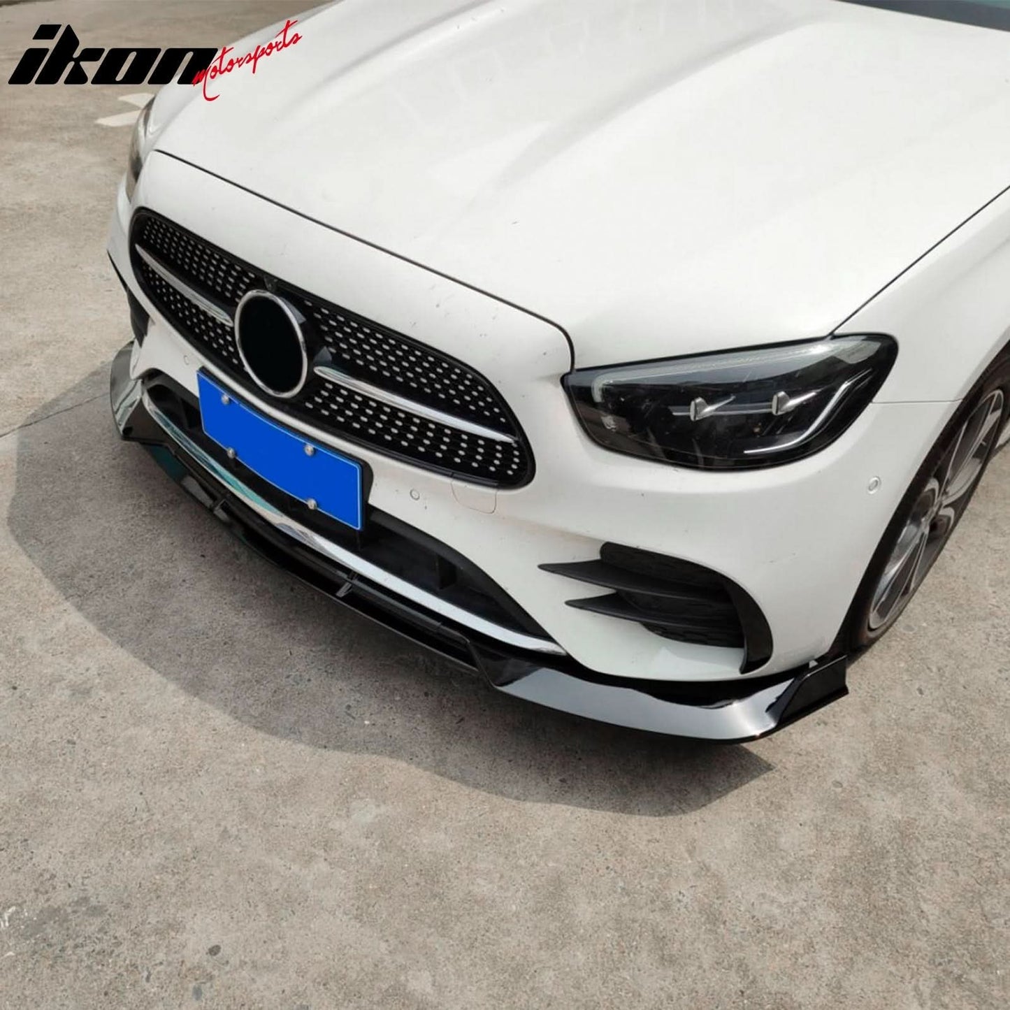 2021-2023 Benz W213 E-Class B Style Front Bumper Lip PP