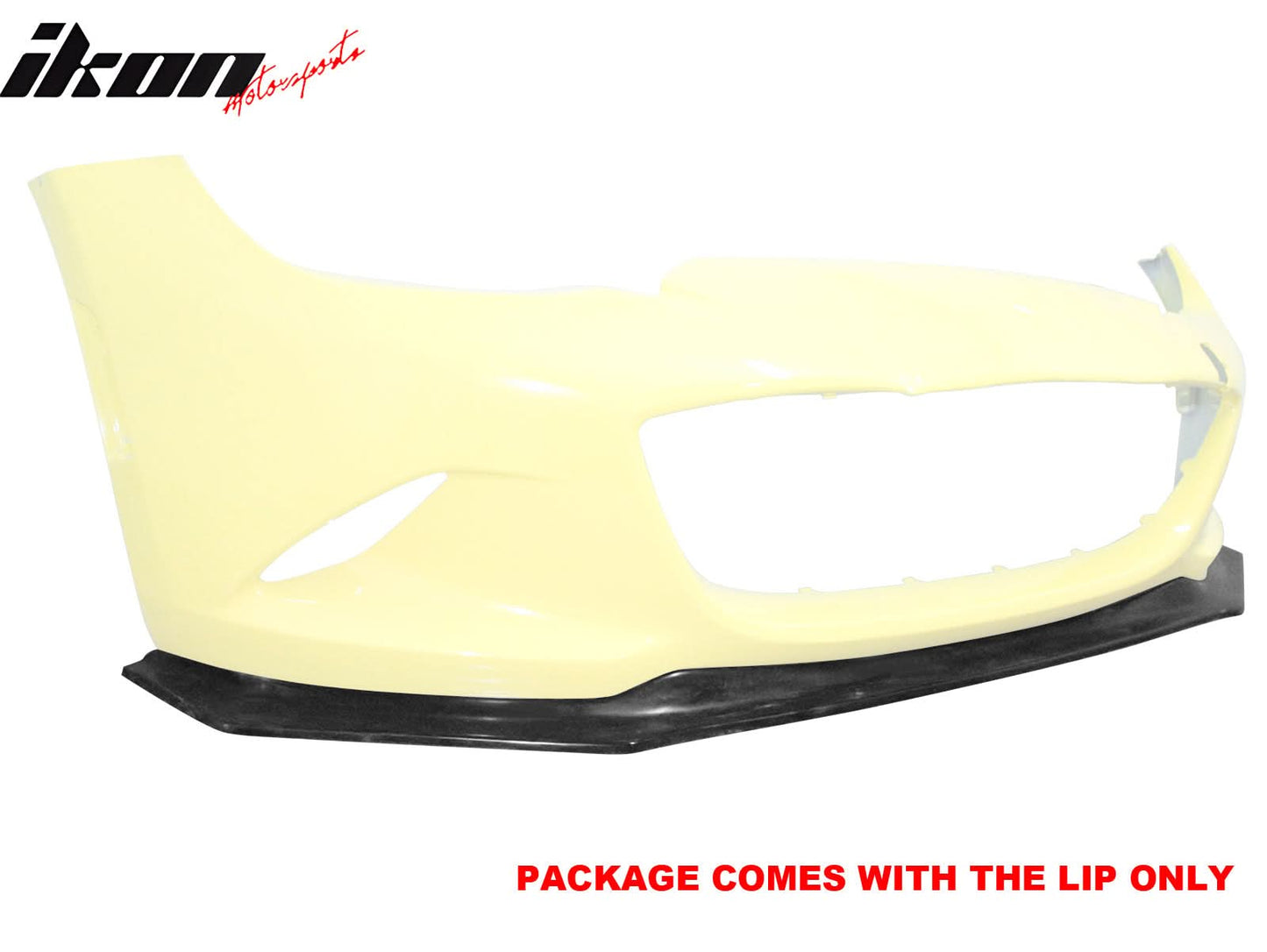 2016-2025 Mazda MX-5 Miata Front Bumper Lip Unpainted PU Spoiler