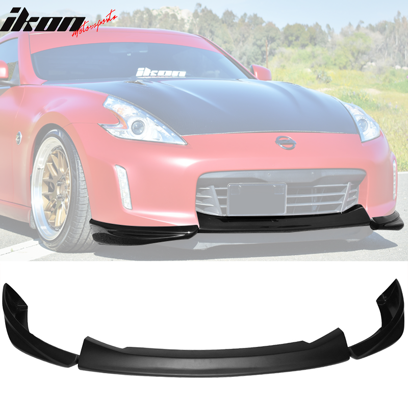 2013-2017 Nissan 370Z TK Style Painted  PP Front Bumper Lip Spoiler