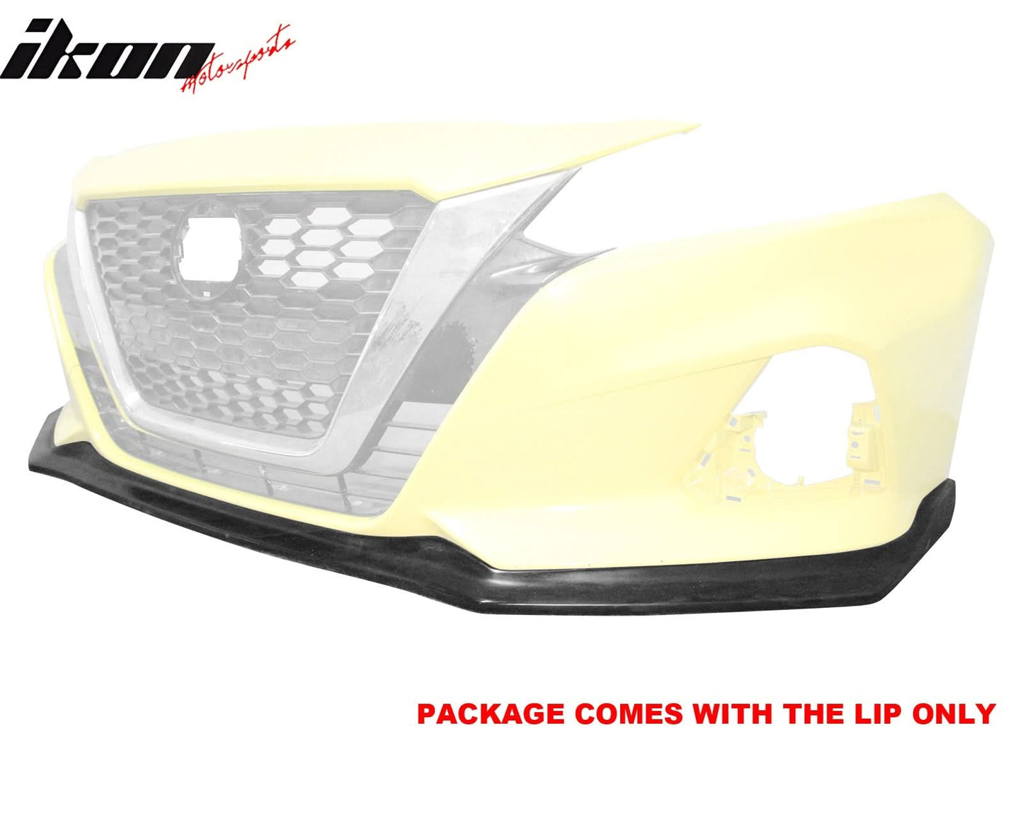 2019-2022 Nissan Altima Front Bumper Lip CS Style Spoiler Unpainted PU