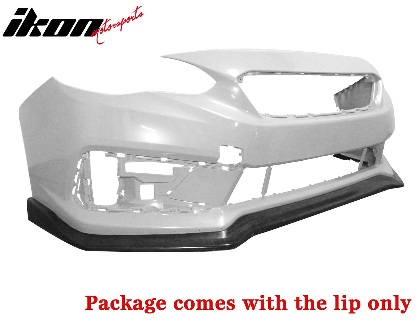 2020-2023 Subaru Impreza CS Style Front Bumper Lip Chin Unpainted PU