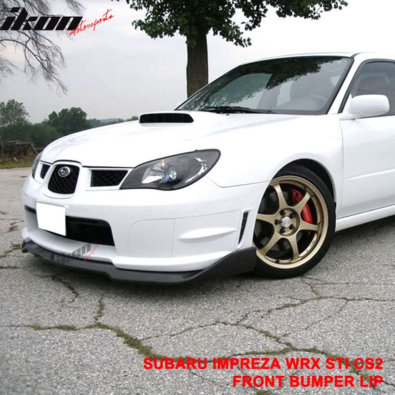 2006-2007 Subaru Impreza WRX Front Lip CS2 Style Car Spoiler Lip PP