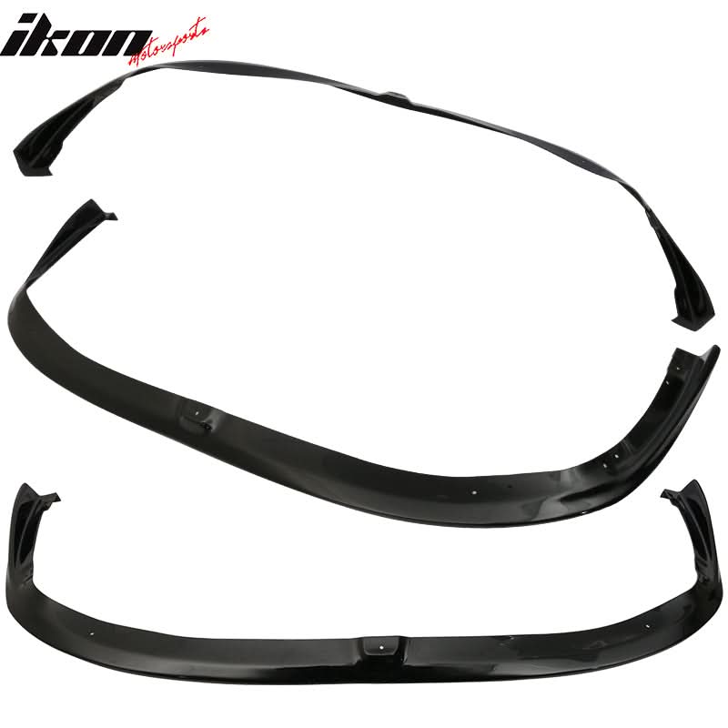 2008-2010 Subaru Impreza WRX Paint Obsidian Black Pearl 32J Front Lip