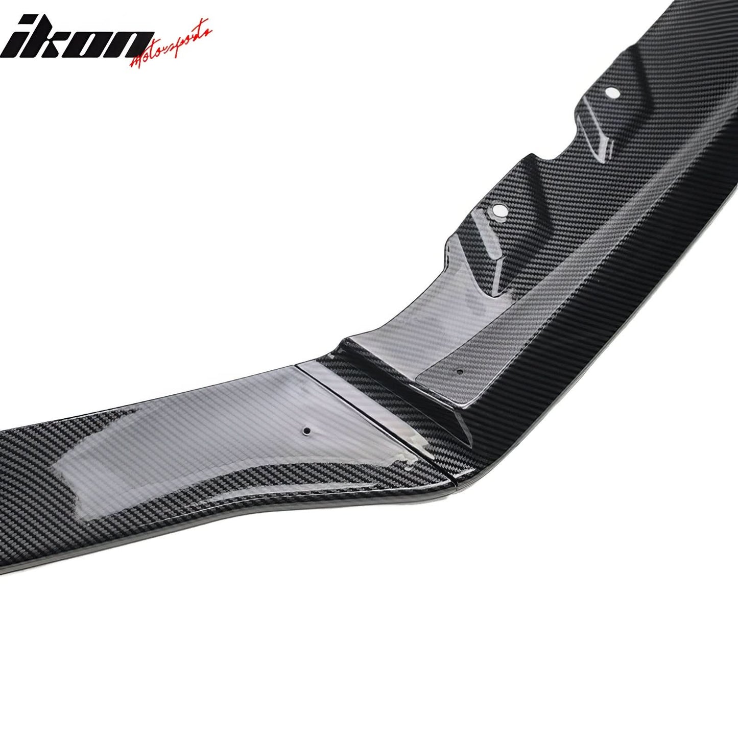 2015-2017 Subaru WRX STI MPX Carbon Fiber Print Front Bumper Lip PP