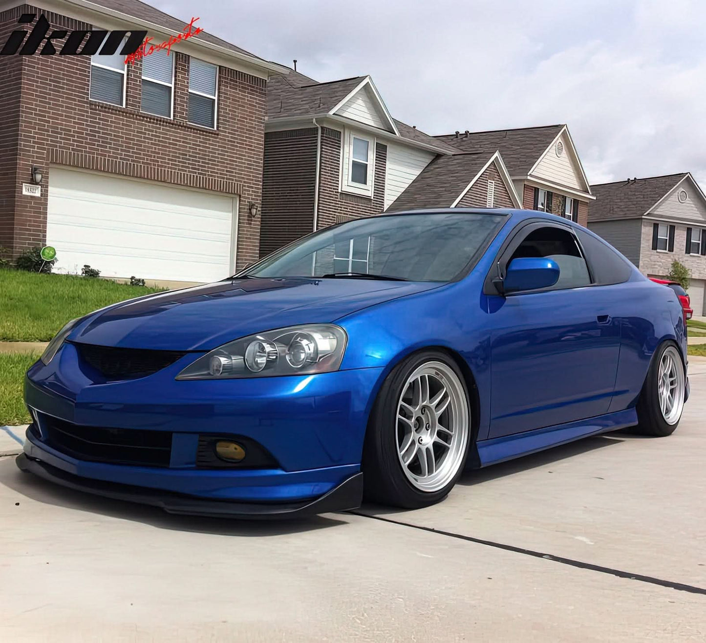 Universal CS2 Style PU Front Bumper Lip Lower Spoiler Unpainted