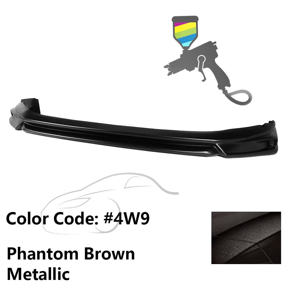 2018-2020 Toyota Camry LE IKON Style Painted Front Bumper Lip PP